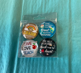 Teacher Magnets - 4 pack