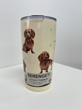 Ultimate Tumbler - Red  Dachshund