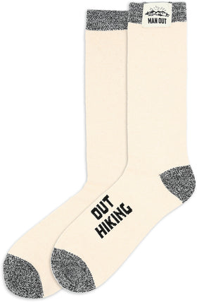 Men’s “Out Hiking” Socks - Man Out