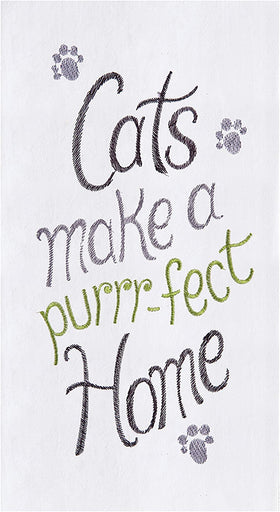 “Purrfect Home” Kitchen Towel