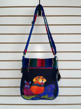 Amigo Dogs Crossbody Bag - Laurel Burch