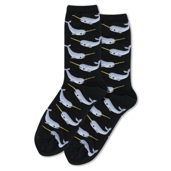 Women’s Narwhal Socks - Jilly's Socks 'n Such