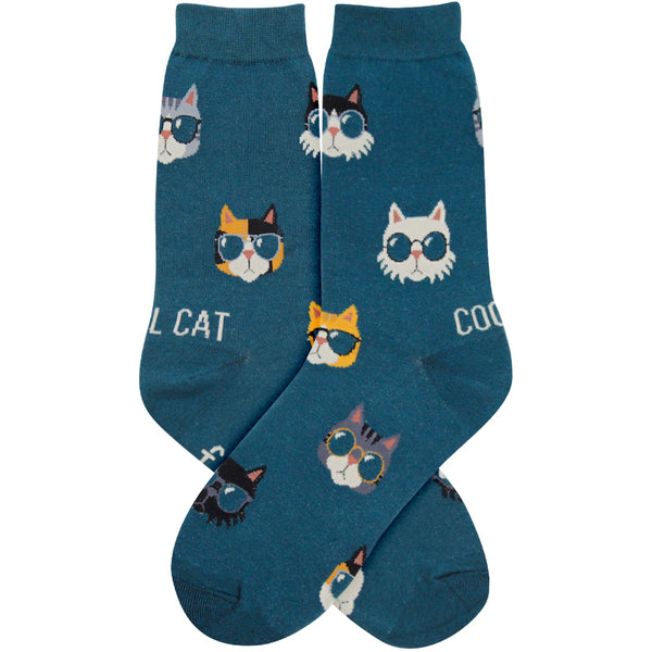 Women’s Cool Cat Socks - Jilly's Socks 'n Such