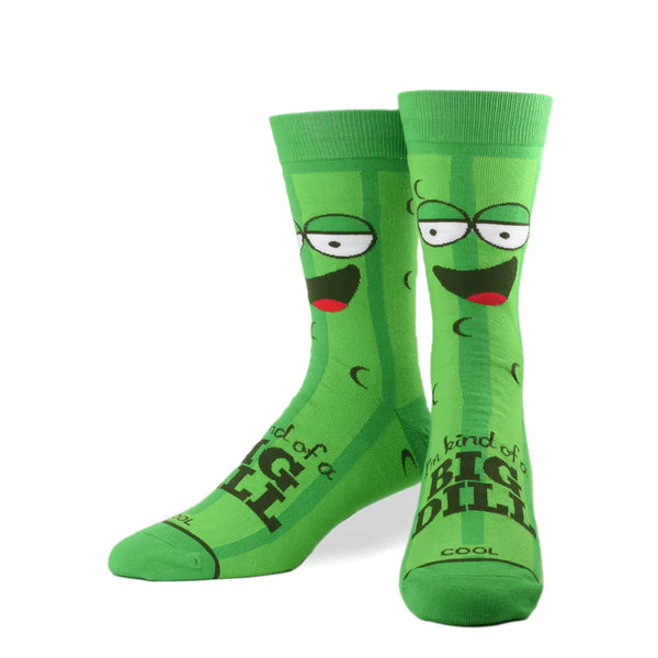 Men’s “I’m kind of a Big Dill” Socks - Jilly's Socks 'n Such