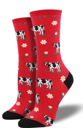 Women's “Legendary” Cow Socks