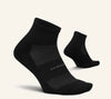 High Performance Quarter socks by Feetures black or white