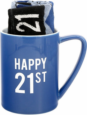 Men’s Happy Birthday Mug & Socks Sets