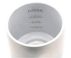 “Whatever the FUND I want” Ceramic Savings Bank - Jilly's Socks 'n Such