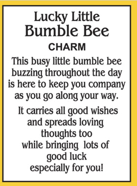 Lucky Little Bumblebee Charm