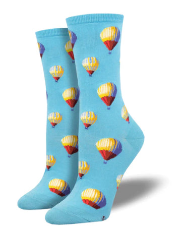 Women’s “Hot Air” Balloons socks - Jilly's Socks 'n Such