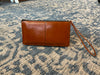 3 Pocket Vegan Leather Wristlet Wallets