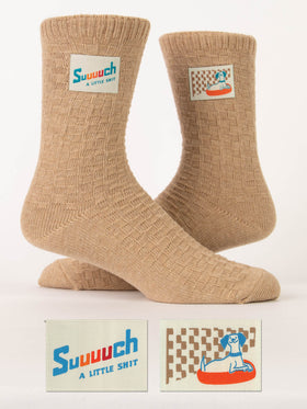 Women’s “Such A Little Shit” Tag Socks