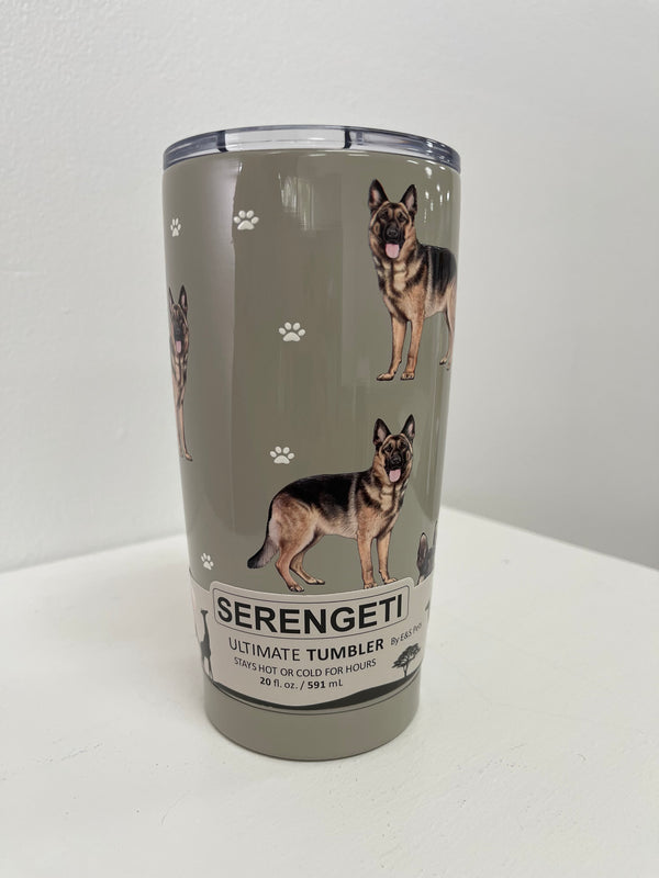 Ultimate Tumbler - German Shepherd - Jilly's Socks 'n Such