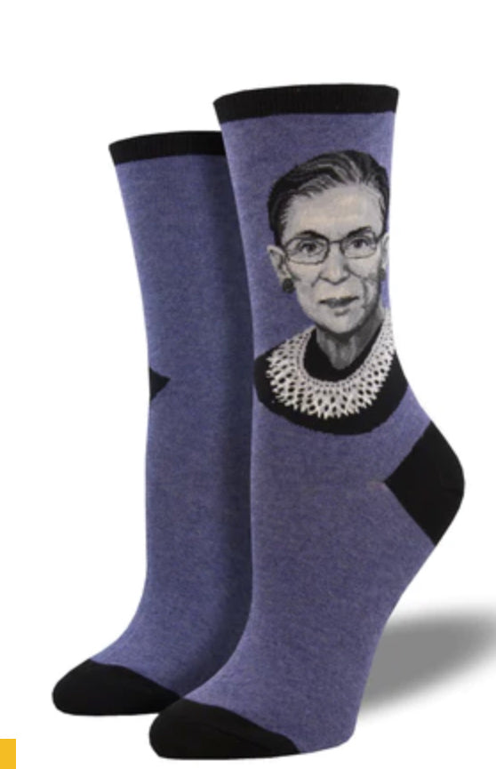 Women’s “RBG” socks - Jilly's Socks 'n Such
