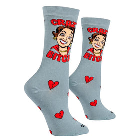 Women’s “Crazy Bitch” Socks