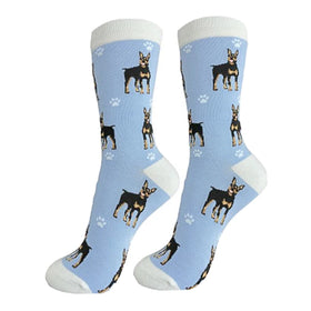 Happy Tails Doberman Socks