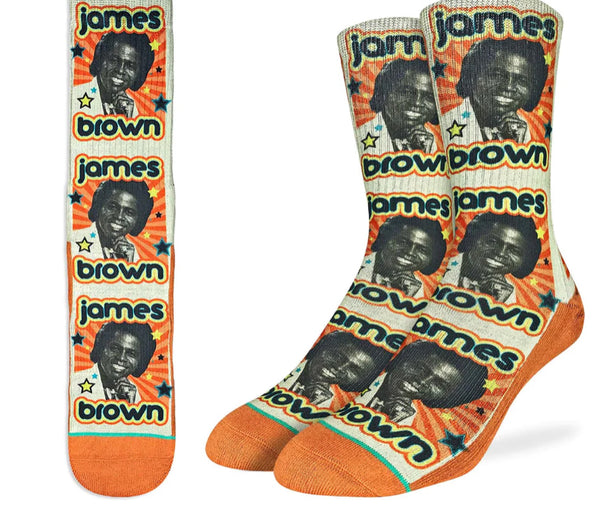 Men’s James Brown Socks - Jilly's Socks 'n Such