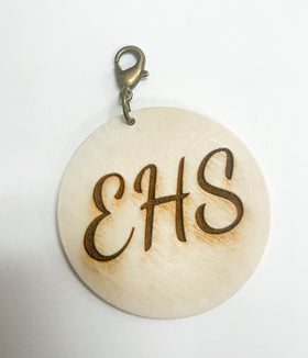 Wooden LPS High School Spirit Keychain