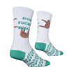 Women’s “Don’t Fucking Rush Me” Socks - Jilly's Socks 'n Such