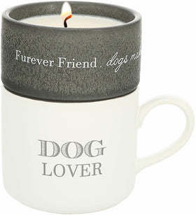 “Dog Lover” Mug & Candle Set - Filled with Warmth