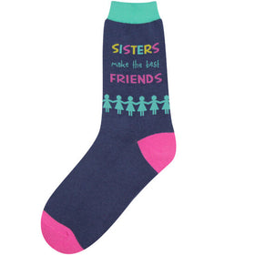 Women’s “Sisters make the best Friends” Socks