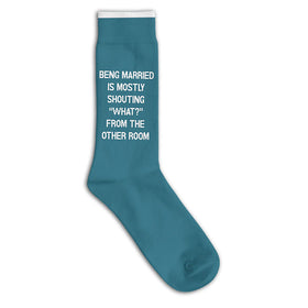 “Being Married Is Mostly” Socks - One Size