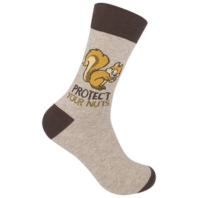 “Protect Your Nuts” Socks - One Size