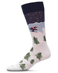 Women’s Mountain Skier Bamboo Socks - Jilly's Socks 'n Such