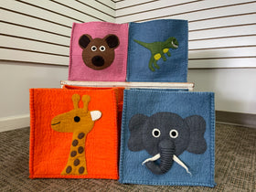 Felted Boxes w/ Side Handles