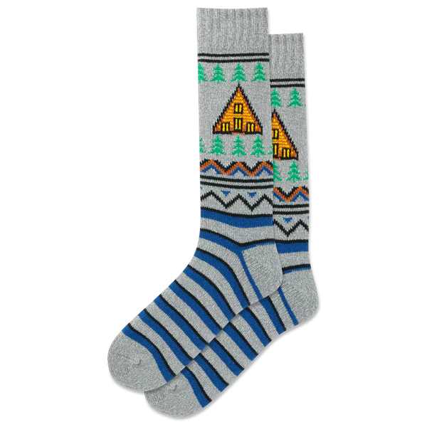 Fair isle 2025 boot socks