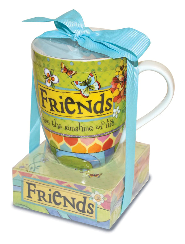 Mug and Notepad gift set - Friends - Jilly's Socks 'n Such