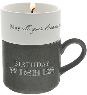 “Birthday Wishes” Mug & Candle Set - Filled with Warmth