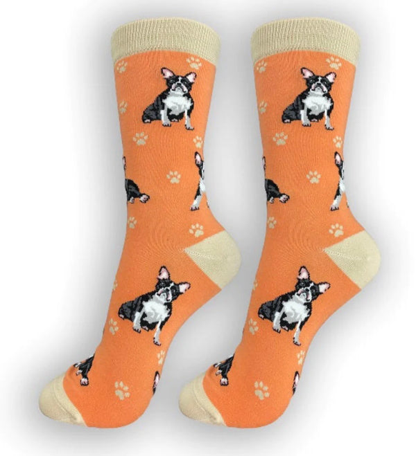 Happy Tails Boston Terrier Socks - Jilly's Socks 'n Such