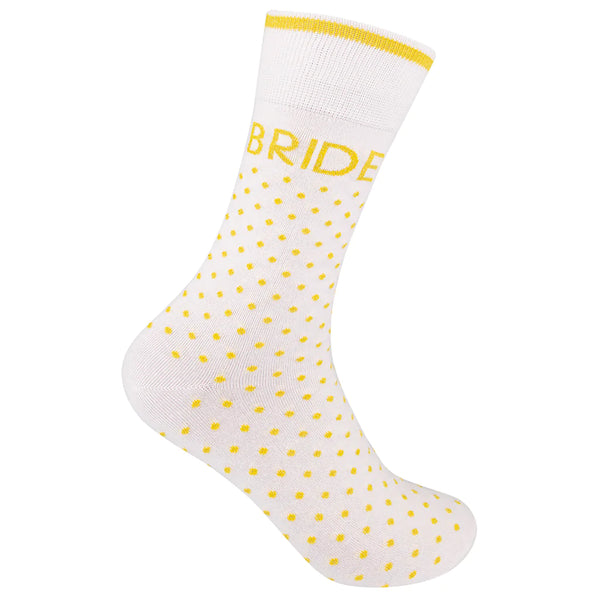 “Bride” Socks - One Size - Jilly's Socks 'n Such
