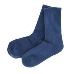 Women’s Bamboo Crew 2 Pack - Indigo Blue - Jilly's Socks 'n Such