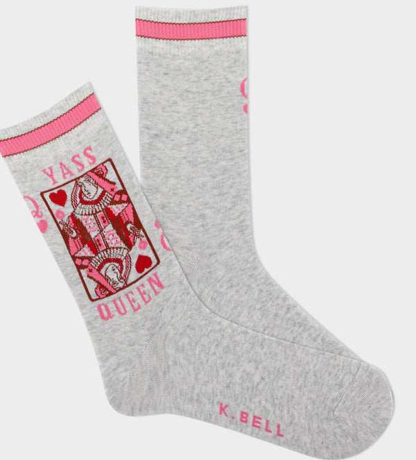 Women’s “Yass Queen” socks - Jilly's Socks 'n Such