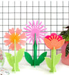 Acrylic 3D Flower Decor - Jilly's Socks 'n Such