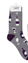 Wine Glass and Bottle Socks - One Size - Jilly's Socks 'n Such