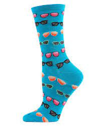 Women’s Glasses Bamboo Socks - Jilly's Socks 'n Such