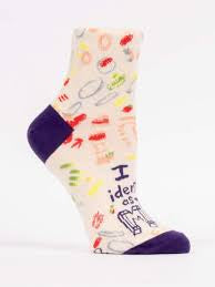 Women’s Ankle “I Identify as Me ” Socks
