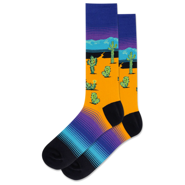 Men’s Cactus Desert Socks - Jilly's Socks 'n Such