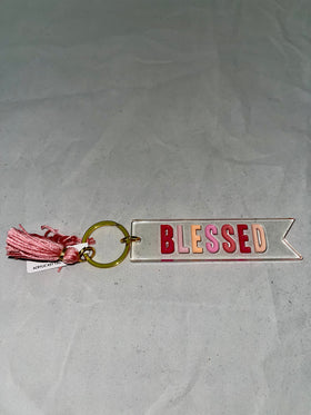 Clear Kind Reminder Keytags