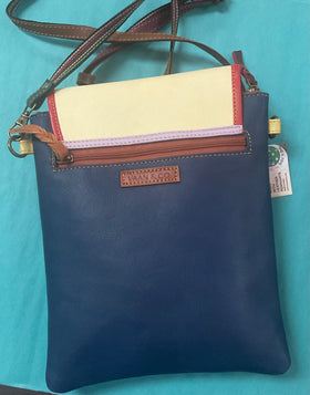 Colorful “Brisk” Crossbody by Vaan & Co