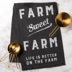 “Farm Sweet Farm” Kitchen Towel