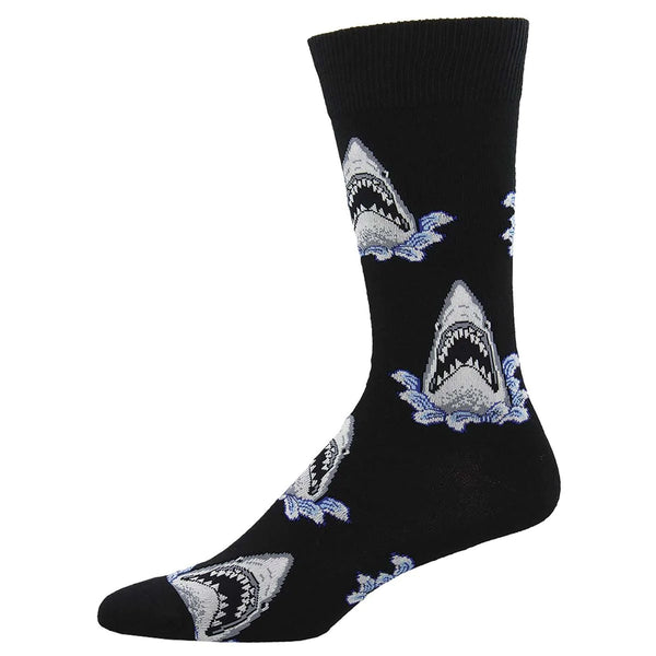 Men’s Shark Attack Socks - Jilly's Socks 'n Such