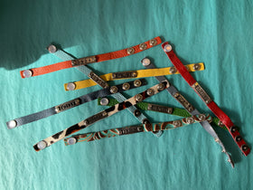 Leather Bracelets Assorted Colors