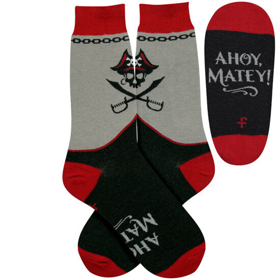 Men’s Pirate Socks - Jilly's Socks 'n Such