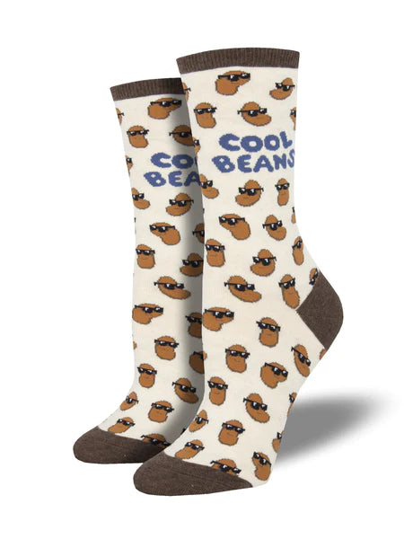 Women’s “Cool Beans” Socks - Jilly's Socks 'n Such