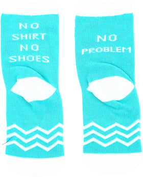 Toddler’s “No Problem” Socks - Sidewalk Talk