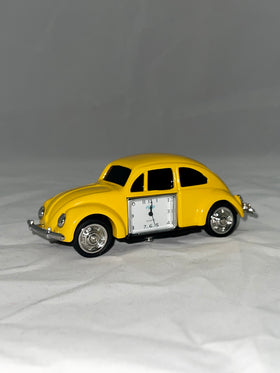 Yellow Mini Car Clock